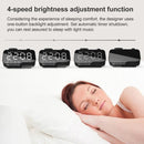 M9 Wireless Bluetooth Speaker Multifunctional Desktop Alarm Clock Support TF Card & U Disk & AUX UK Plug(White)