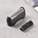 2 PCS Reciprocating Electric Shaver Head Set For Braun(Black)