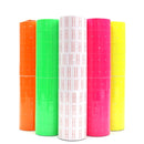 A400 3 PCS Color Coding Paper Supermarket Price Label Paper(Red)