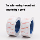 A400 3 PCS Color Coding Paper Supermarket Price Label Paper(Green)