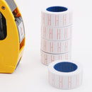 A400 3 PCS Color Coding Paper Supermarket Price Label Paper(Double Red line)