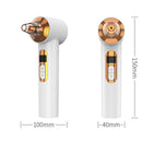 3 Millon Pixels 20 Times Magnification Intelligent Wireless Visualization Blackhead Meter Electric Pore Removal Machine,Styel: With Cold/Hot Compress (White)