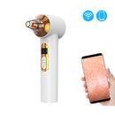 3 Millon Pixels 20 Times Magnification Intelligent Wireless Visualization Blackhead Meter Electric Pore Removal Machine,Styel: Without Cold/Hot Compress (White)