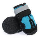 HCPET Dog Non-Slip Wear-Resistant Rain Boots Pet Outdoor Waterproof Shoes, Size: 5(Blue)