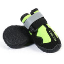 HCPET Dog Non-Slip Wear-Resistant Rain Boots Pet Outdoor Waterproof Shoes, Size: 5(Green)