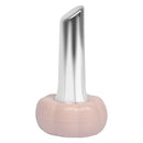 BR-1010 2 PCS Induction Instrument Micro Current Facial Massage Instrument Ion Color Light Skin Rejuvenation Instrument(Pink)