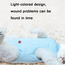 Pet Sterilization Post-Operative Nursing Gown Female Cat Anti-Licking Surgical Gown, Size: S(Yellow)