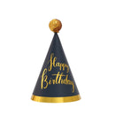 20 PCS Sequined Fur Ball Birthday Hat Birthday Party Supplies Dress Up Paper Hat, Colour: 2 Gem Green Flash Ball