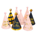 20 PCS Sequined Fur Ball Birthday Hat Birthday Party Supplies Dress Up Paper Hat, Colour: 2 Gem Green Flash Ball