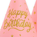 20 PCS Sequined Fur Ball Birthday Hat Birthday Party Supplies Dress Up Paper Hat, Colour: 2 Gem Green Flash Ball