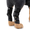 Pet Knee Pads Dog Leg Guards Pet Protective Gear Surgery Injury Sheath, Size: S(HJ01 Classic Black)