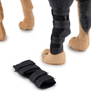 Pet Knee Pads Dog Leg Guards Pet Protective Gear Surgery Injury Sheath, Size: S(HJ01 Classic Black)