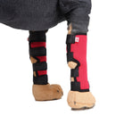 Pet Knee Pads Dog Leg Guards Pet Protective Gear Surgery Injury Sheath, Size: S(HJ02 Classic Red)