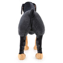 Pet Knee Pads Dog Leg Guards Pet Protective Gear Surgery Injury Sheath, Size: S(HJ10 Reflective Black)