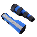 Pet Knee Pads Dog Leg Guards Pet Protective Gear Surgery Injury Sheath, Size: S(HJ12 Reflective Blue)