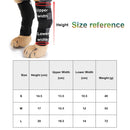 Pet Knee Pads Dog Leg Guards Pet Protective Gear Surgery Injury Sheath, Size: S(HJ29 Reflective With Support Bar Red)