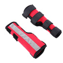 Pet Knee Pads Dog Leg Guards Pet Protective Gear Surgery Injury Sheath, Size: L(HJ11 Reflective Red)