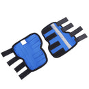 Pet Knee Pads Dog Leg Guards Pet Protective Gear Surgery Injury Sheath, Size: L(HJ12 Reflective Blue)