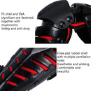 SULAITE Motorcycle Outdoor Riding Anti-Fall Protective Gear Knee Pads(Black)