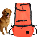 Ventilated And Breathable Washable Pet Portable Backpack, Size: XL(Orange)