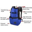Ventilated And Breathable Washable Pet Portable Backpack, Size: XL(Red)