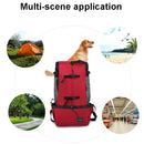Ventilated And Breathable Washable Pet Portable Backpack, Size: XL(Orange)