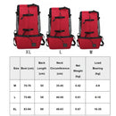 Ventilated And Breathable Washable Pet Portable Backpack, Size: XL(Red)