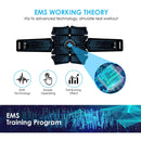 8-Piece Lazy Abdomen Fitness Massager Rechargeable Home Fitness Belt Abdominal Muscle Stickers