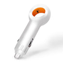 EP501 USB Mini Car Removal Second-hand Smoke PM2.5 Negative Ion Air Purifier(White)