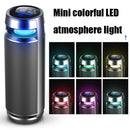 C360 Aluminum Alloy Negative Ion Car Cup Holder Type Deodorizing Air Purifier