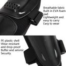 SULAITE GT-010 Off-Road Riding Pulley Knee Pads Elbow Pads Anti-Fall Anti-Vibration Sports Protector Gear(Black)