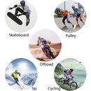 SULAITE GT-010 Off-Road Riding Pulley Knee Pads Elbow Pads Anti-Fall Anti-Vibration Sports Protector Gear(Black)