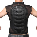 SULAITE GT-032 Motorcycle Racing Sleeveless Riding Protective Clothing, Specification: L(Black)