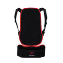 SULAITE GT-203 Spine And Back Protection Anti-Impact Cycling Skating Skiing Outdoor Sports Protective Gear(Black Red)