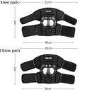 SULAITE Motorcyclist Stainless Steel Windproof Shockproof Outdoor Sports Protective Gear Knee Pad