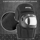 SULAITE Motorcyclist Stainless Steel Windproof Shockproof Outdoor Sports Protective Gear Knee Pad