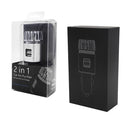 JO-6291 Negative Ion Car Sterilizing Air Purifier Mobile Phone High-Speed Charging Dual USB Cigarette Lighter(Mysterious Silver)