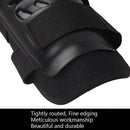 SULAITE Anti-Seismic Competition Outdoor Sports Strong Shell Protective Gear, Specification: Free Size(Black Knee Pads+Elbow Pads)