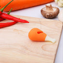 4 PCS Chicken Leg Shaped Pot Lid Anti-Overflow Device Silicone Pot Lid Elevated Anti-Overflow Gadget