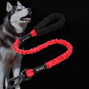 HCPET Dog Traction Rope Pet High-Elastic Explosion-Proof Elastic Rope, Length: 120cm(Black)