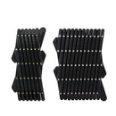 Pet Car Window Protective Fence Car Retractable Protective Fence, Specification: 24x17.7x1.2cm(Black)