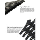 Pet Car Window Protective Fence Car Retractable Protective Fence, Specification: 24x17.7x1.2cm(Black)