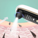 2046 Visualized Hot Compress Blackhead Suction Device Pore Cleaner and Bubble Export Instrument(White)