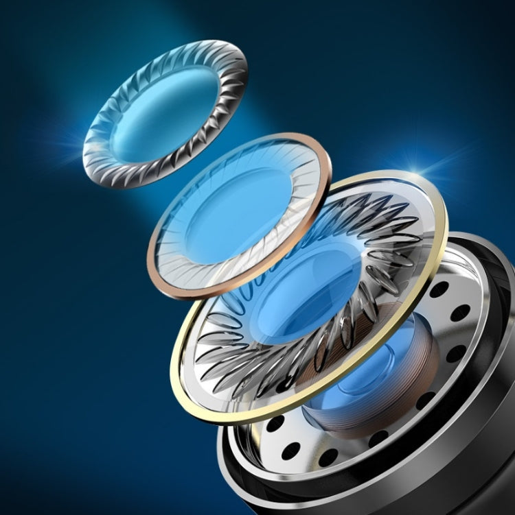 J10 Wired Gaming Headset Gaming Luminous Headset(Dark Blue)