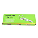 304 Stainless Steel Egg Cutter Handheld 6 Equal Parts Egg Slicer Kitchen Tool
