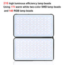 ALTSON R12 Pro 316 LEDs 20W 2600-12000K Foldable RGB Fill Light Photography Light
