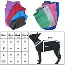 Winter Polar Flannel Pet Clothes French Bulldog Coat Pug Costumes Jacket for Dogs for Puppy Dogs, Size:XL(Purple)