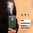 Luggage Humidifier USB Mini Suitcase Snowman Air Humidifier(White)