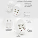 9V L-ion Rechargeable Battery 6F22 9V Lithium Batteries Charger(EU Plug )