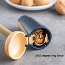 Walnut Clip Anti-Splash Nut Peeling Tool(Dark Blue)